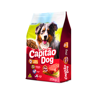 Capitao Dog Sabor Carne 25kg