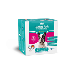 Tapete Higiênico Confort Pads com 7 Unidades