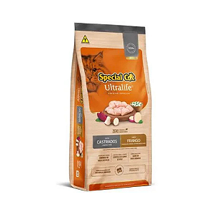 Special Cat Ultralife Castrados Frango 10,1kg