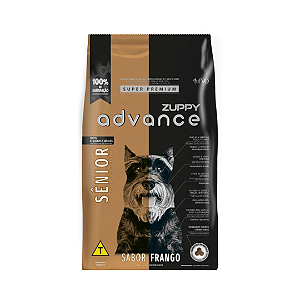 Zuppy Advance Cães Sênior Portes Pequenos e Médios 15Kg