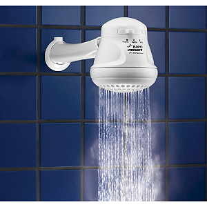 Ducha Maxi Banho com Cano Branco 127v 4600w - 7530296 - LORENZETTI