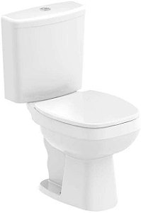Kit Bacia com Caixa Acoplada Completo City 3/6L Branco - CELITE