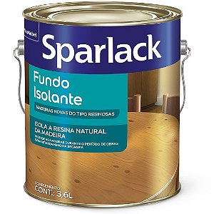 Fundo Isolante Sparlack Transparente Knotting 3,6L - CORAL