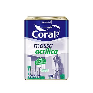 Massa Acrílica 25Kg - CORAL