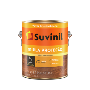 Verniz Triplo Filtro Solar Brilhante Natural 3,6L - SUVINIL