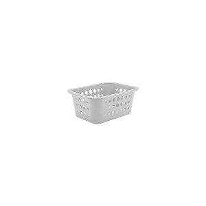 Cesta Organizadora Tamanho P 1,5 Litros 18,5x14,5x8cm Branco - OU