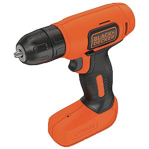 Furadeira e Parafusadeira Sem Fio 3/8 10mm 8V Bivolt LD008-BR - BLACK & DECKER