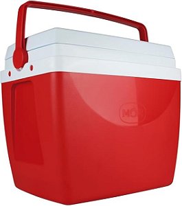 Caixa Térmica 34 Litros Vermelha - MOR