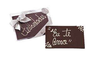 Placa de chocolate Personalizada