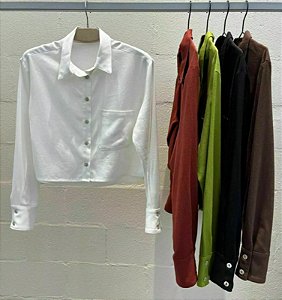 Camisa crooped Júlia