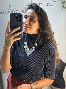 Blusa plissada Vivi