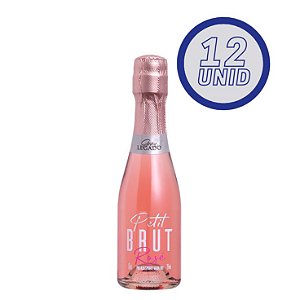 Kit com 12 Espumantes Mini Gran Legado Brut Rosé Charmat 187ml