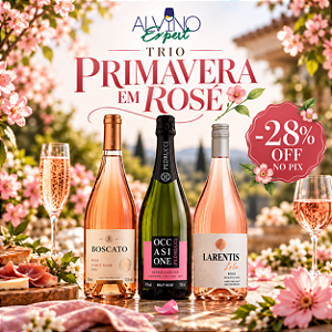 Kit Trio Primavera em Rosé