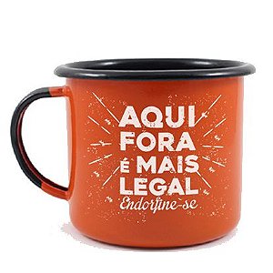 Caneca Endorfine-se Laranja