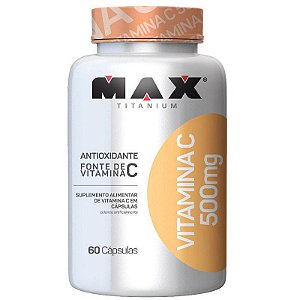 VITAMINA C 500 MG - MAX TITANIUM