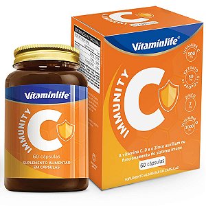 IMMUNITY C 60 CÁPSULAS - VITAMIN LIFE