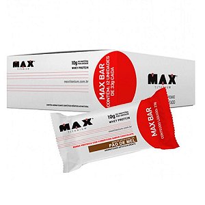 MAX BAR 33 GRAMAS C/12 UNIDADES - MAX TITANIUM