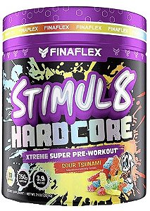 STIMUL8 HARDCORE FINAFLEX PRE TREINO 201 GR 30 DOSES IMPORTADO