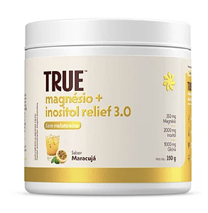 TRUE MAGNÉSIO + INOSITOL RELIEF 3.0 375 GRAMAS (MARACUJÁ) - TRUE SOURCE