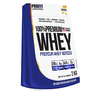 100% WHEY PREMIUM 2 KG - PROFIT LABS