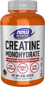 CREATINE MONOHYDRATE 227 GRAMAS - NOW FOODS