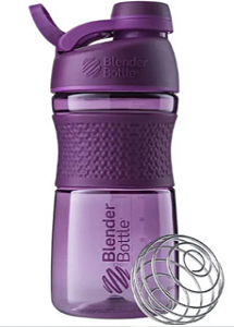 COQUETELEIRA BLENDER BOTTLE SPORTMIXER TWIST 600 ML -ROXO