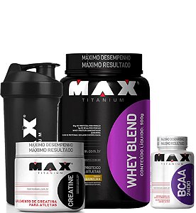 COMBO HIPERTROFIA - BLEND 900 GR  MAX TITANIUM