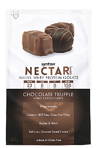 NECTAR SWEETS SYNTRAX - WHEY ISOLADO CHOCOLATE TRUFFLE (TRUFA DE CHOCOLATE) 907G - IMPORTADO