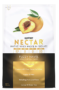 NECTAR SYNTRAX - WHEY ISOLADO FUZZY NAVEL (LARANJA E PÊSSEGO) 907G - IMPORTADO