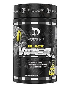 VIPER BLACK| 90 CÁPSULAS (FÓRMULA ANTIGA) -DRAGON PHARMA