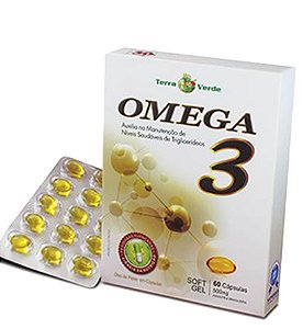 ÔMEGA 3 60 SOFTGELS 500 MG - TERRA VERDE