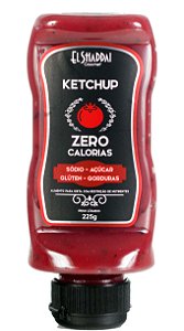 MOLHO KETCHUP ZERO 225 GR - EL SHADDAI