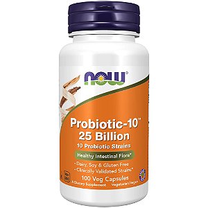 PROBIOTIC-10 25 BILION 50 CÁPSULAS  - NOW FOODS