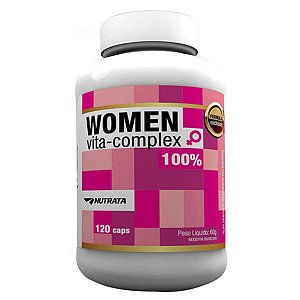 WOMEN VITA COMPLEX 120 CÁPSULAS - NUTRATA