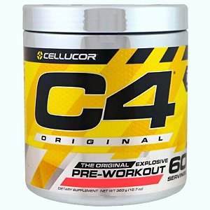 PRÉ-TREINO C4 ORIGINAL 380 GRAMAS (60 DOSES) - CELLUCOR