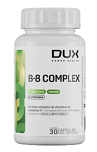 COMPLEXO B 30 CÁPSULAS - DUX NUTRITION