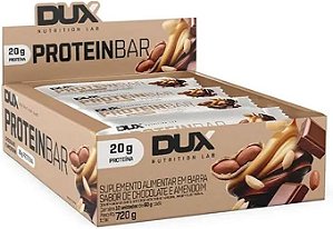 PROTEIN BAR 12 UNIDADES (CHOCOLATE E AMENDOIM) 07-2026 - DUX NUTRITION