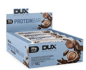 PROTEIN BAR 12 UNIDADES (CHOCOLATE AVELA) 08-2026 - DUX NUTRITION
