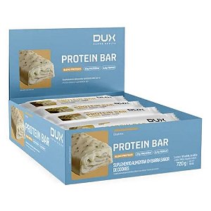 PROTEIN BAR 12 UNIDADES (COOKIES) 08-2026 - DUX NUTRITION