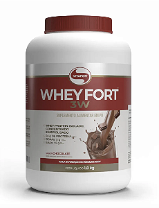 WHEY FORT 3W 1.8 KG (CHOCOLATE) - VITAFOR
