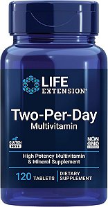 TWO PER DAY 120 TABLETS - LIFE EXTENSION