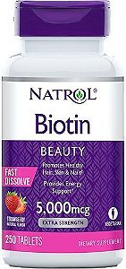 BIOTINA 5.000 MCG 250 TABLETS - NATROL