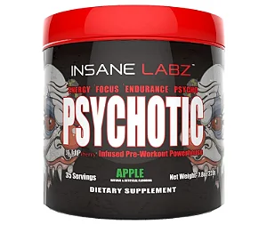Psychotic Red Original (35 doses)  FRUIT PUNCH - Insane Labz. (GRANULADO VENC 10/2026)