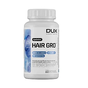 HAIR GRO 60 CAPSULAS - DUX NUTRITION