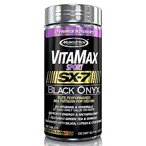 VITA MAX SPORT SX-7 BLACK ONYX - MULTIVITAMÍNICO PARA MULHERES!