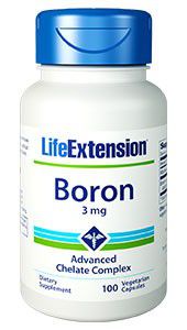 BORO 3 MG 100 CÁPSULAS - LIFEEXTENSION