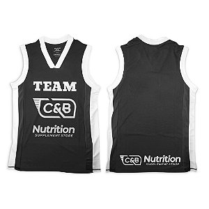 REGATA EXCLUSIVA CEB NUTRITION ESTILO BASQUETE - TAMANHO ÚNICO