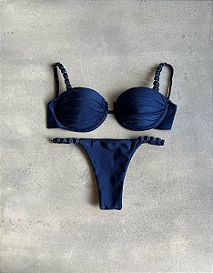 Lumière Azul Marinho fio