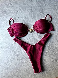 Coquille asa delta vinho