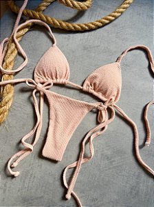 Cortininha Mônaco rose